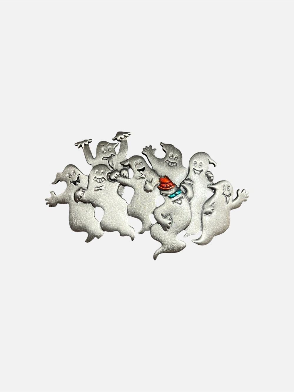 JJ Jonette Jewelry “Ghost Party” Halloween Brooch